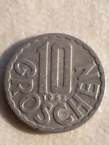 1952 Austria 10 Groschen