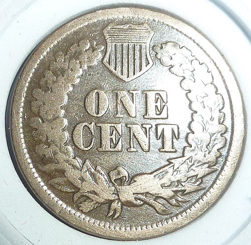 1860 CN Indian Cent Grades VERY FINE  ( 200-T)