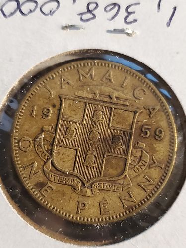 1959 Jamaica 1 Penny