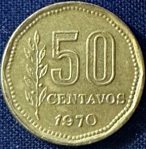 Argentina - 1970 - 50 Centavos