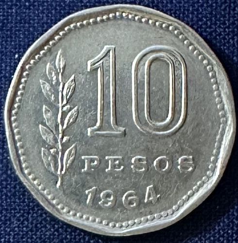 Argentina - 1964 - 10 Pesos