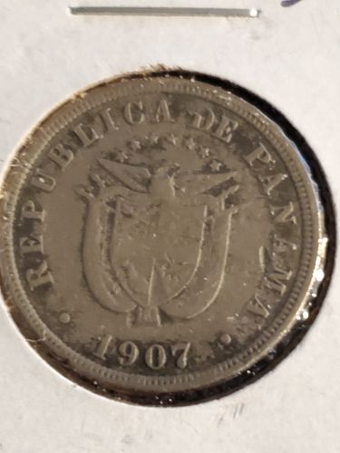 1907 Panama 2 1/2 Centesimos