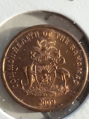 2009 Bahamas 1 Cent