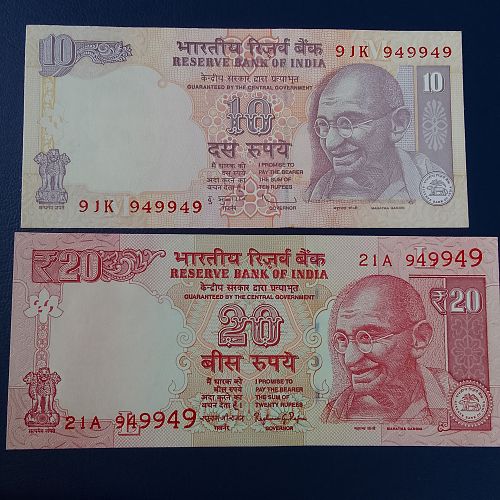949949  x 2   INDIA NOTES..2  DIFF.