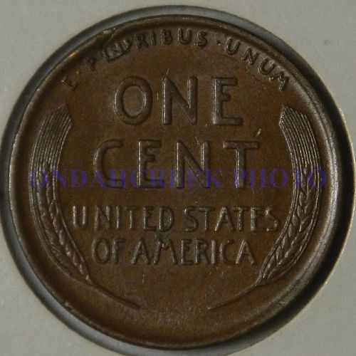 1910 Lincoln Cent Lamination Reverse Error