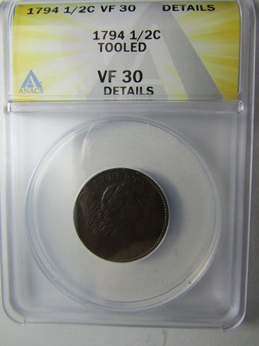 1794 Liberty Cap Half Cent  ***GRADED***