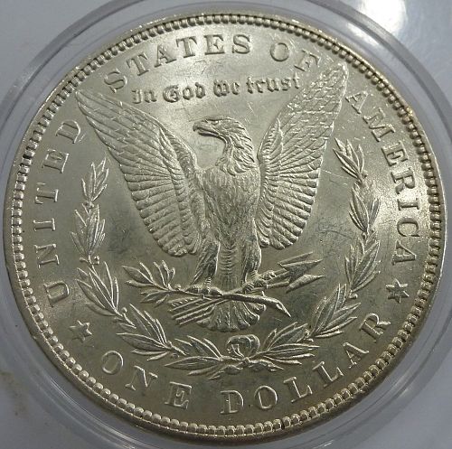 1898-P ABOUT U-CIRCULATED MORGAN DOLLAR # 1017-Z