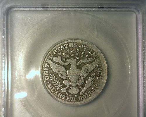 1909 O   SILVER  BARBER  QUARTER  ICG G-04 DETAILS   NICE LOOKING COIN