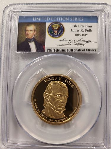 2009-S James Knox Polk LIMITED EDITION SERIES PRES. DOLLAR