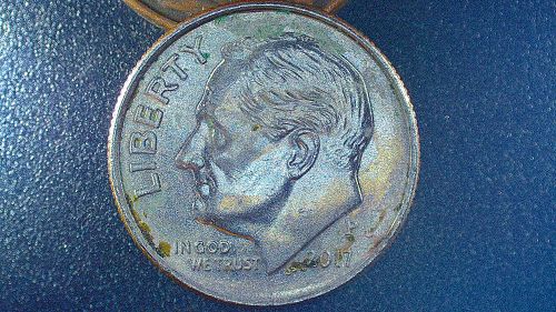 2017 P Roosevelt Dime Brilliant UNC Full Bands