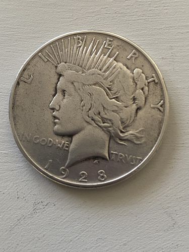 1928-S- Peace Dollar