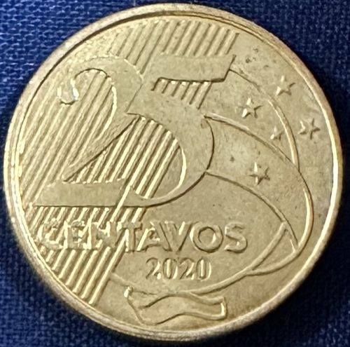 Brazil - 2020 - 25 Centavos