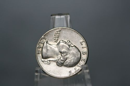 1964 D Washington Quarter 90% Silver XF
