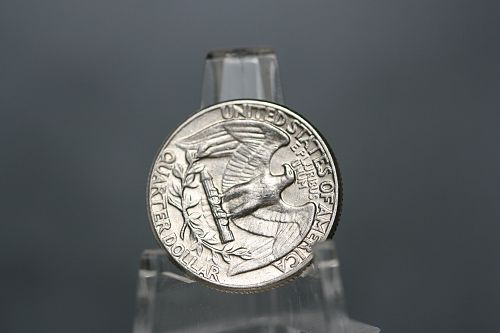 1964P Washington Quarter 90% Silver AU