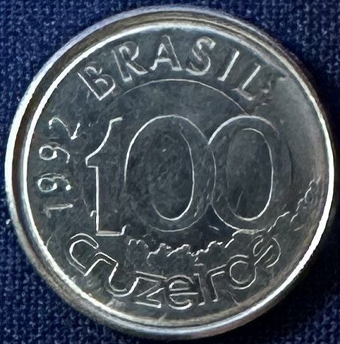 Brazil - 1992 - 100 Cruzeiros (manatee)