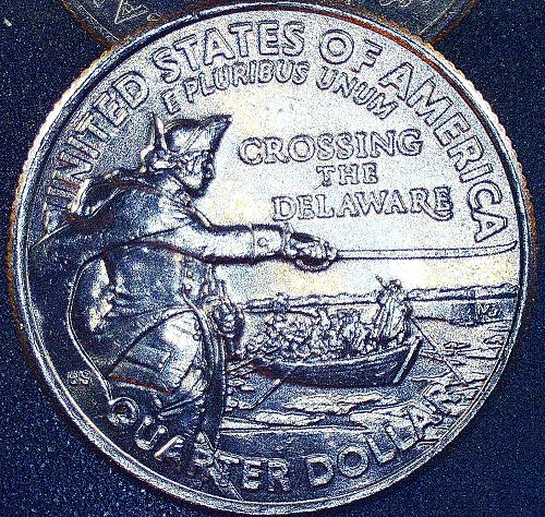 2021-P Washington Quarter Crossing the Delaware Gem Brilliant Uncirculated