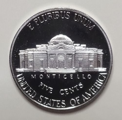 1992-S Jefferson Nickel Proof-65 (GEM) FULL STEPS=6 SHARP STRIKE