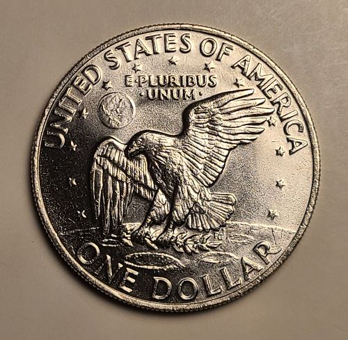1973 Eisenhower Dollar MS-64 (Near Gem)