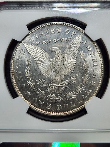 1878 7/8 TF STRONG SILVER MORGAN DOLLAR  NGCMS62