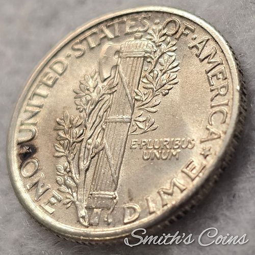 1935 ~ Mercury Dime ~ MS-64 FSB