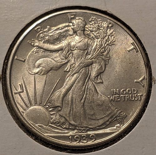 1939 Walking Liberty Half