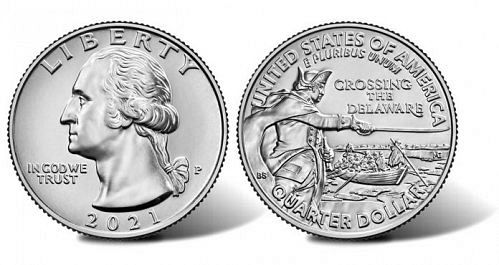 2021 P and D mint Washington Quarters