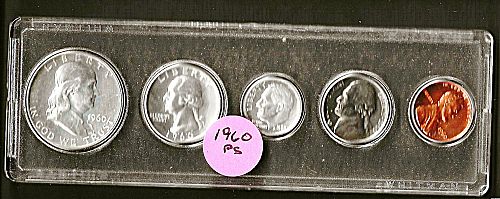 1960  Proof Set Large Date