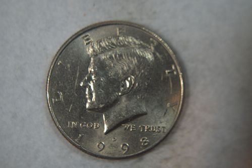 1998 D Kennedy Half Dollars