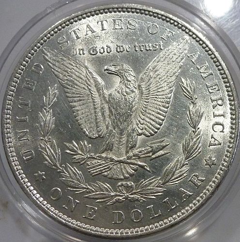 1883-P ABOUT UN-CIRCULATED MORGAN DOLLAR # 400-O