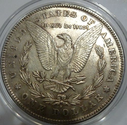 1878-S ABOUT UNCIRCULATED MORGAN DOLLAR # 400-01