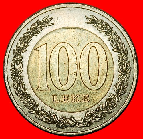 Ⰶ FRANCE: ALBANIA ★ 100 LEKS 2000 QUEEN TEUTA 231–228/227 BCE!