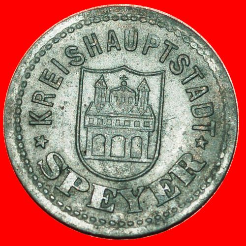 Ⰶ STARS FRANKFURT: GERMANY SPEYER ★ 10 PFENNIGS 1917 UNCOMMON! TO BE PUBLISHED!