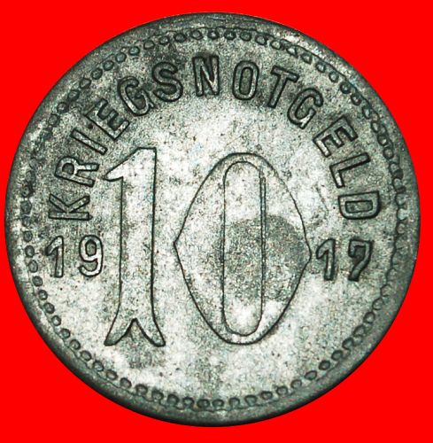 Ⰶ STARS FRANKFURT: GERMANY SPEYER ★ 10 PFENNIGS 1917 UNCOMMON! TO BE PUBLISHED!