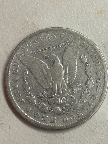 1901 O Morgan silver dollar