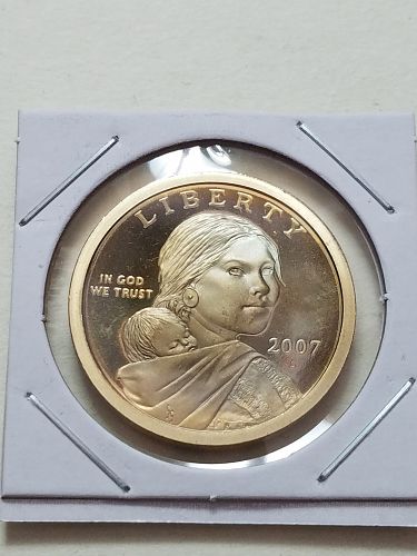 2007 S Sacagawea Dollar Proof Native American