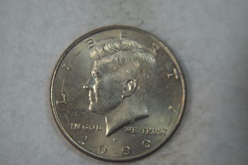 2000 P Kennedy Half Dollars