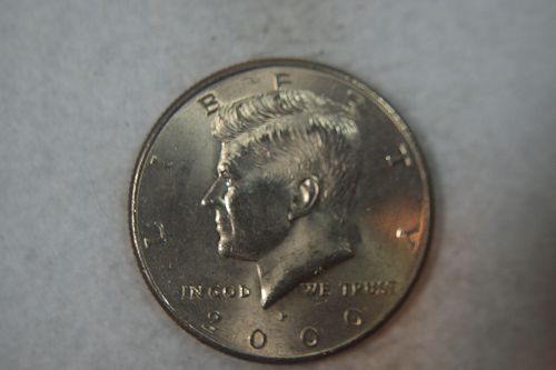 2000 P Kennedy Half Dollars