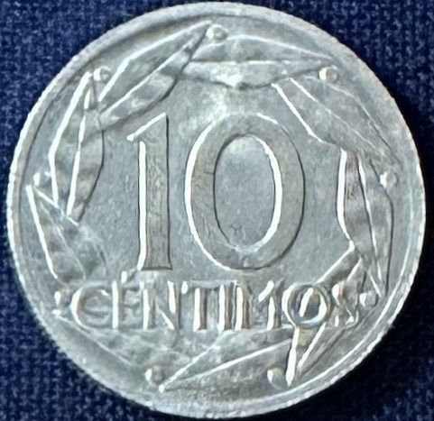 Spain - 1959 - 10 Centimos [#5]