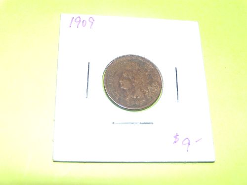 1909 Indian Head Cent  VG8  #1-1909IHC-3