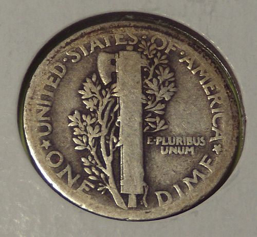 1924 Mercury Dime  #10-1924-1