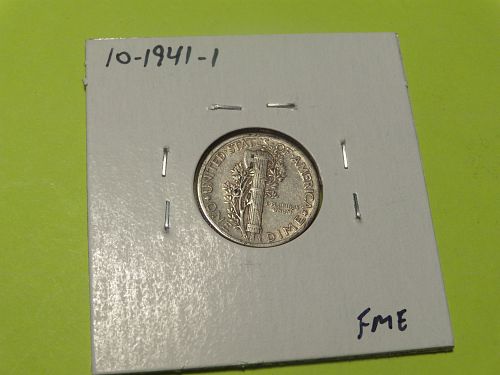 1941 Mercury Dime  #10-1941-1