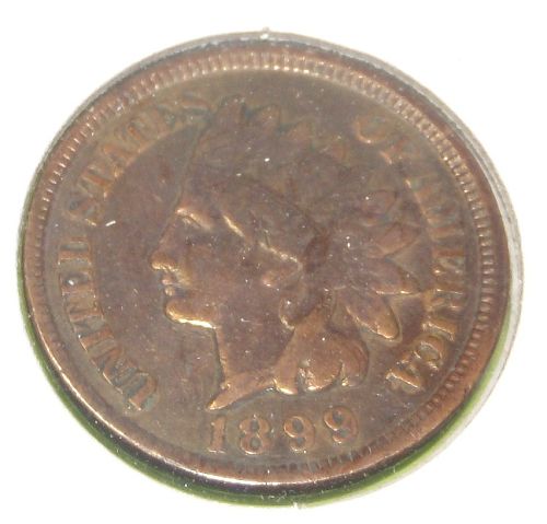 1899 Indian Head Cent  F12  #1-1899-1