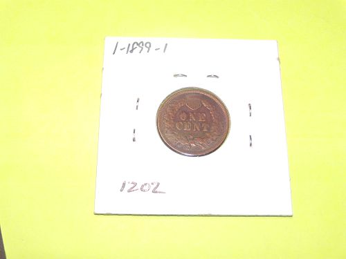 1899 Indian Head Cent  F12  #1-1899-1