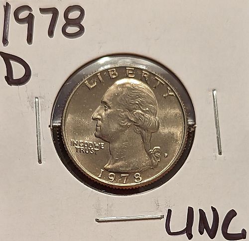 1978-D Washington Quarter