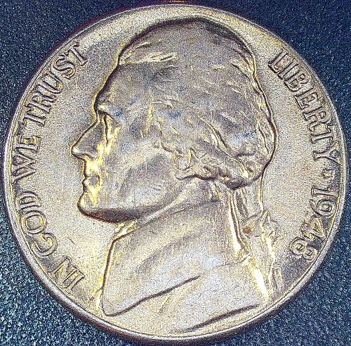 1948 D Jefferson Nickel Gem Brilliant Uncirculated