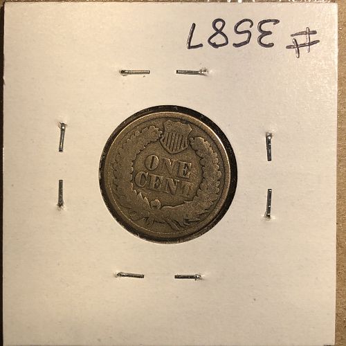 1863 Indian Head Cent - #3587