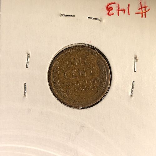 1921-S Lincoln Wheat Cent - #0143