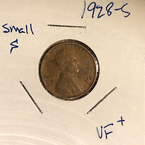 1928-S Lincoln Wheat Cent - #1477