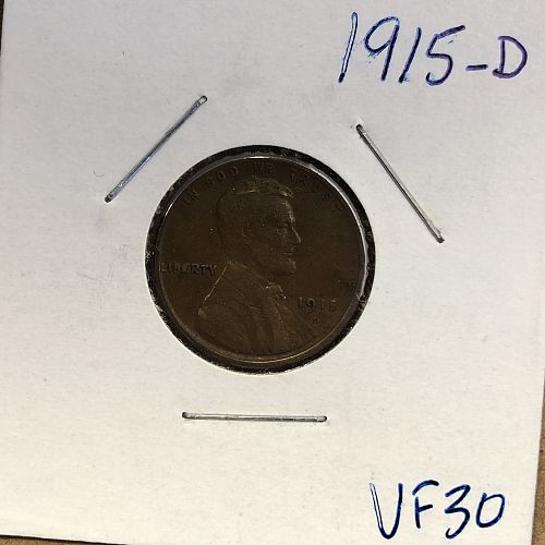 1915-D Lincoln Wheat Cent - #0832
