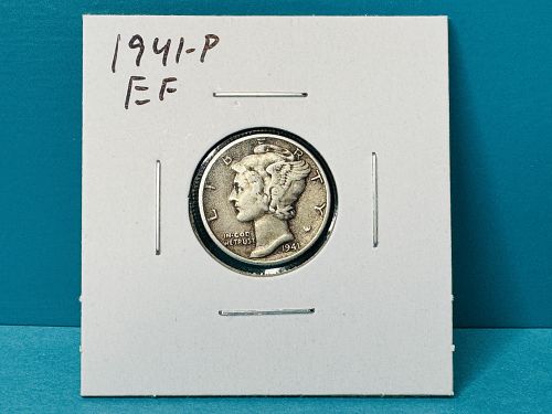 1941-P Mercury Dime